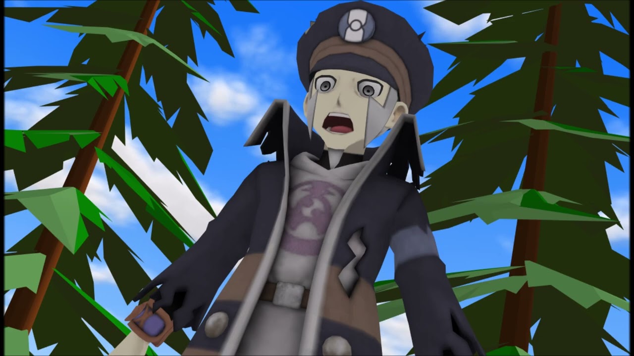 [MMD Pokemon BW/Legends Arecus] Ingo meets his 