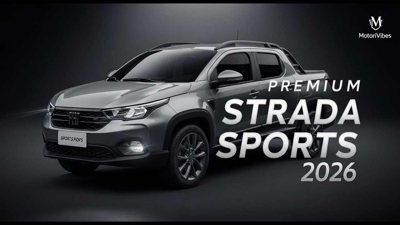 Fiat Strada Sports 2026 🚨 Mini Pickup Truck That Shocked Everyone | Powerful & High-Tech