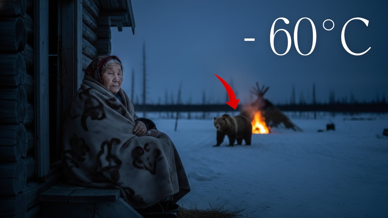 Pregnant Brown Bear Rescue in Yakutia | Elderly Woman’s Incredible Survival Story