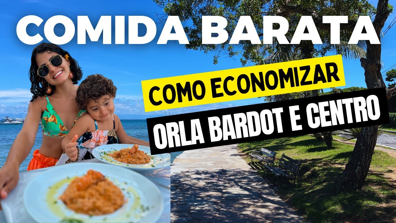RESTAURANTES NA ORLA BARDOT + CENTRO DE BÚZIOS COM PREÇOS | Dica de Restaurante barato em Búzios, RJ