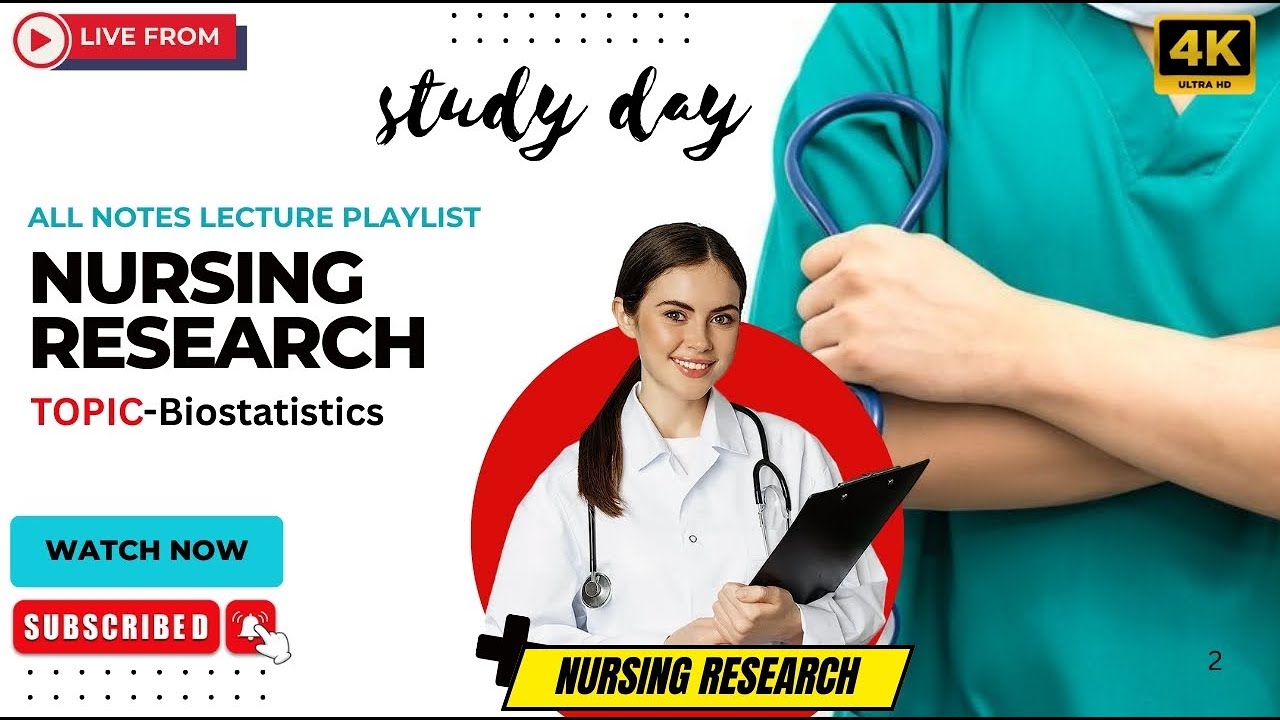 Research 📚🧑🏻‍⚕️| Topic-Bioststics [ Lecture-03] | #video#Live#study #norcet #research