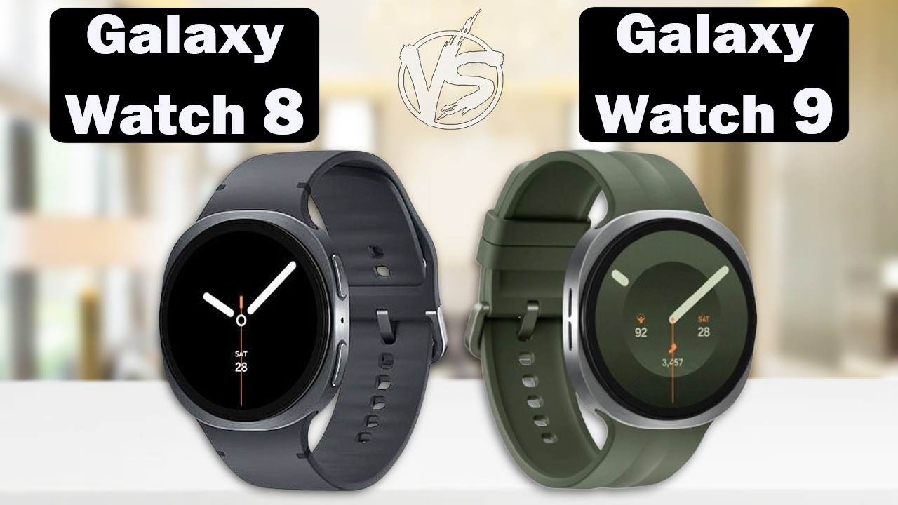 Samsung Galaxy Watch 8 kontra Galaxy Watch 9