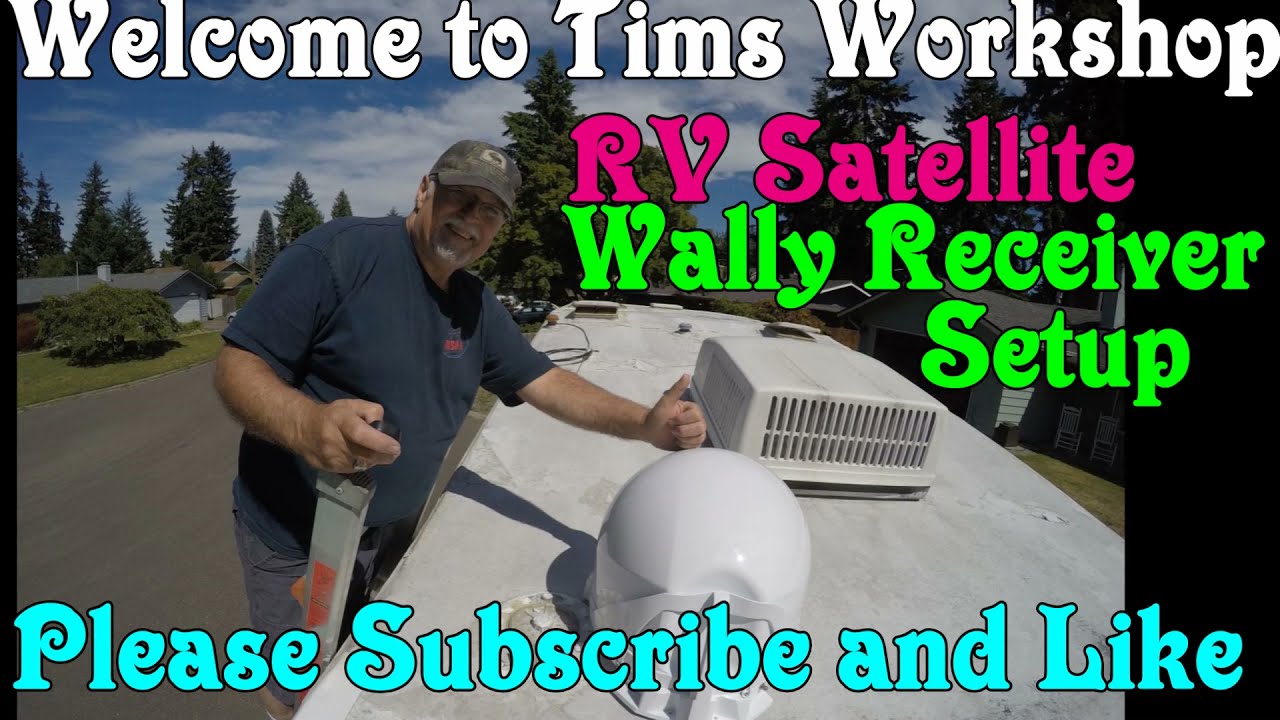 RV Satellite and Reciever Install