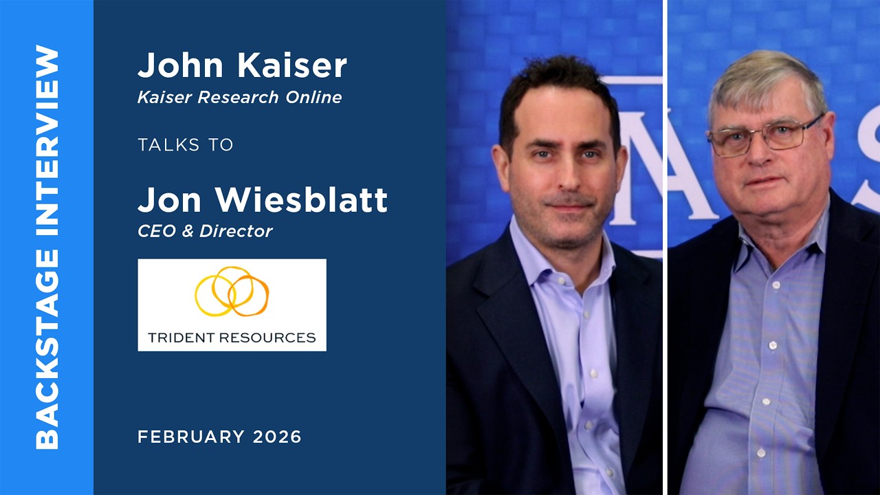 Jon Wiesblatt of Trident Resources Corp. talks to John Kaiser | Metals Investor Forum | Feb 2026