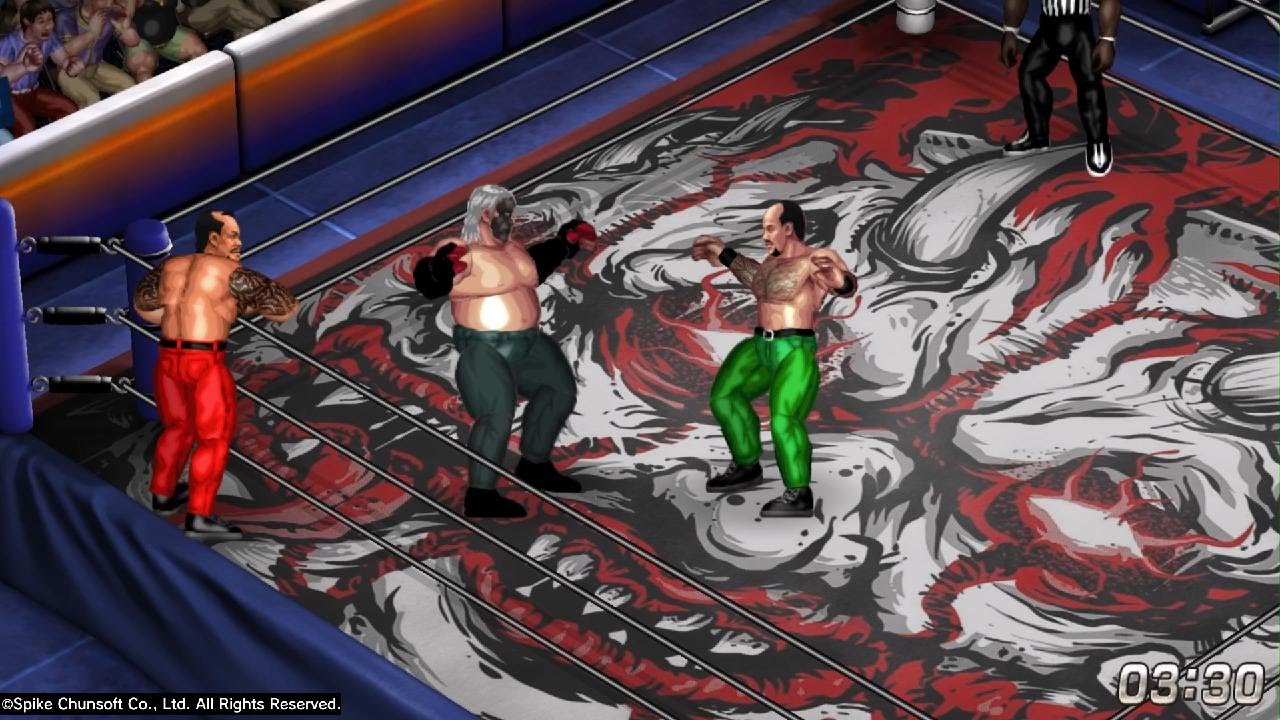 FIRE PRO WRESTLING WORLD Fer bros vs Samael and Faust