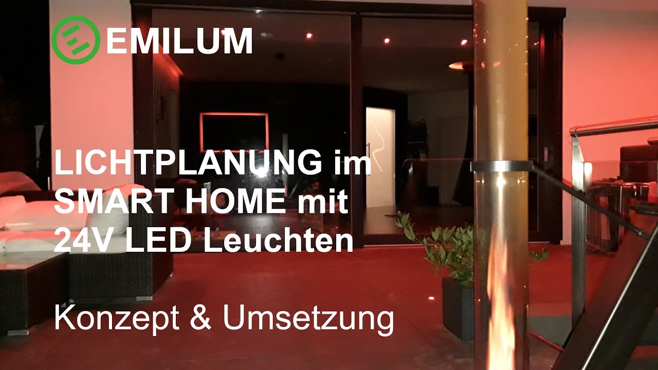 Lichtplanung im Smart Home mit 24V Leuchten in Kooperation mit evon Smart Home