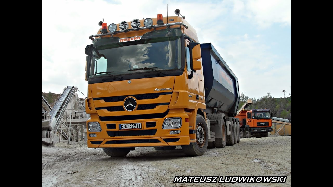 TRASA MERCEDES ACTROS