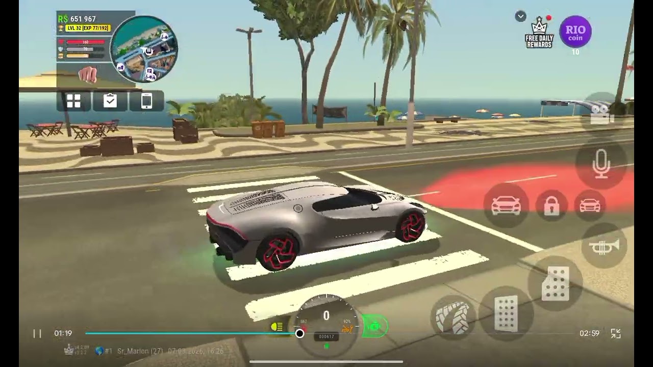 😱💥EL AUTO MAS RÁPIDO DE RIO RISE 😮💯#rioriserp #roleplay #latam @medranoorp 