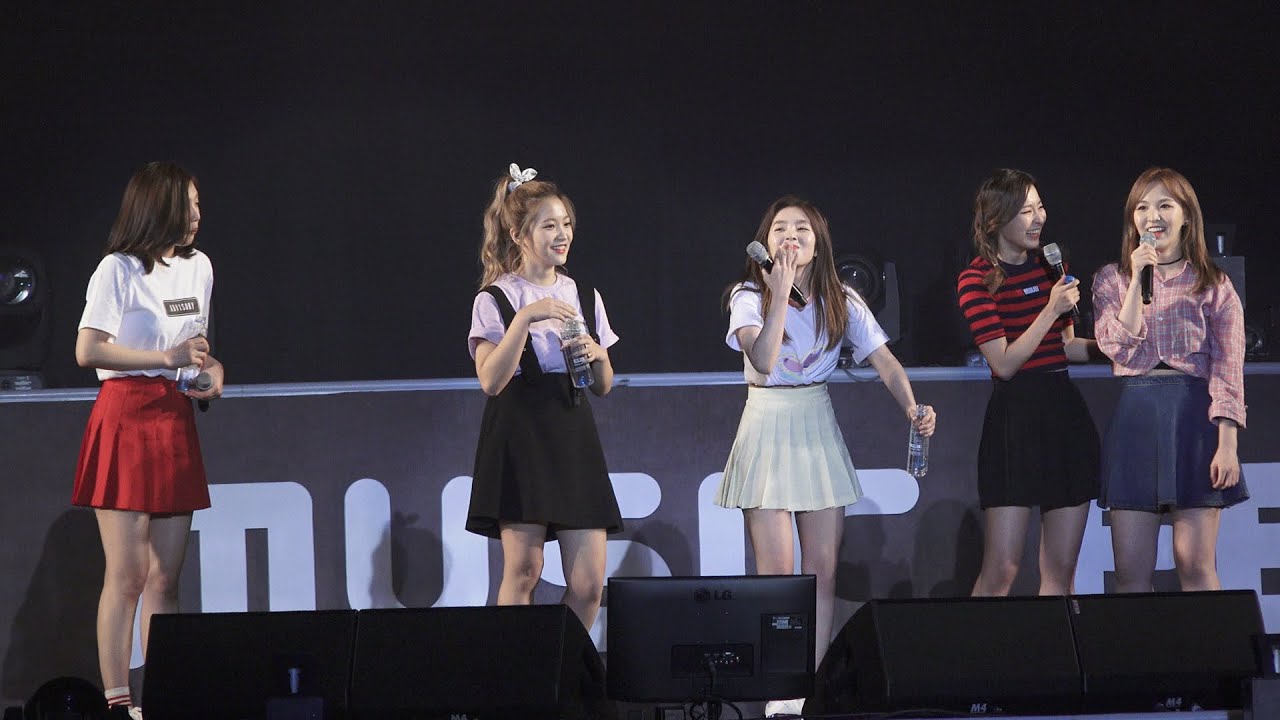 레드벨벳 Red Velvet [4K 직캠]내용 Content Video@20160521 Rock Music