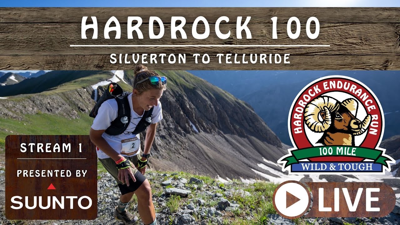 2024 Hardrock 100 LIVE - Stream 1 - Silverton to Telluride