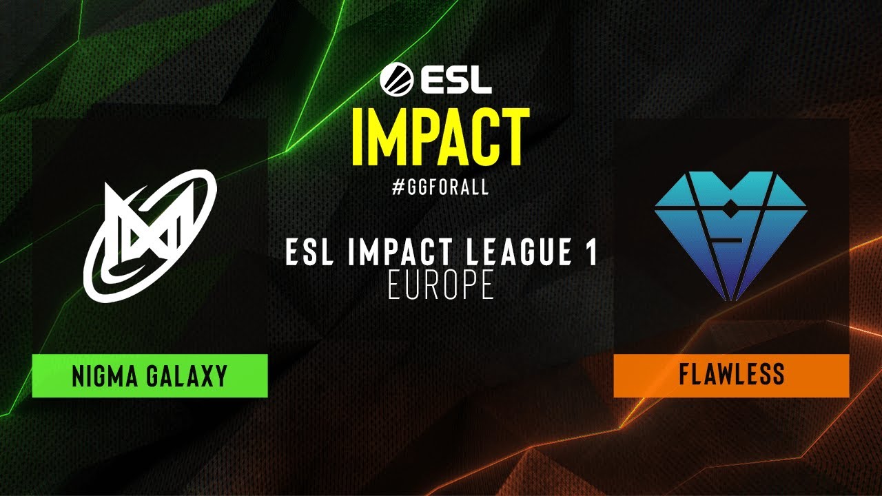 Nigma Galaxy vs Flawless - Map 3 [Mirage] - ESL Impact League S1 - Group A - EU