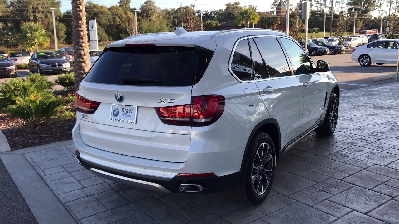 2018 BMW X5 sDr35i MSRP $61,095 at BMW of Ocala