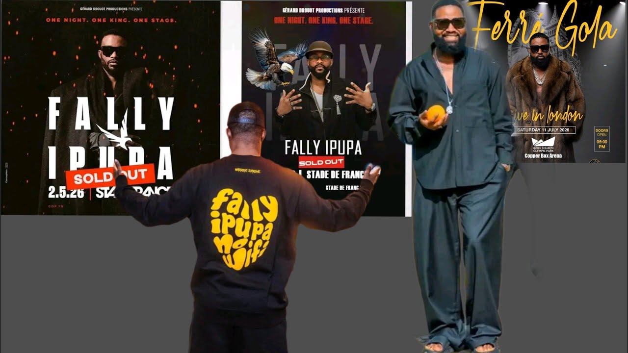 🔴 SDF🇨🇵 J - 99  Fally Ipupa dit Focus, Ferre équation à Londres