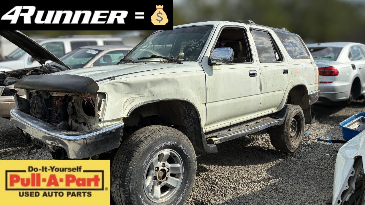 Я купил Toyota 4Runner второго поколения — и уехал со свалки с чистой прибылью 💰