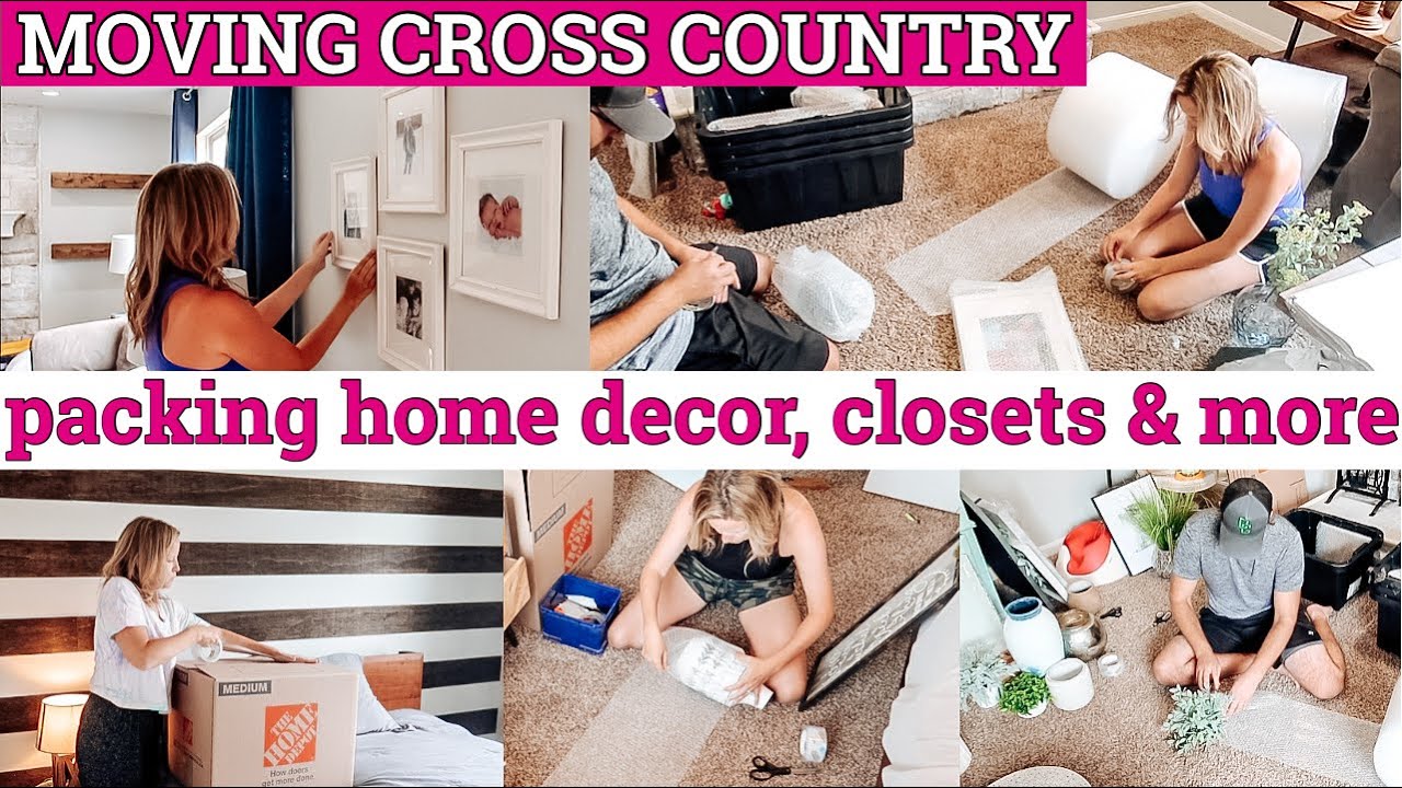 MOVING CROSS COUNTRY WITH A LARGE FAMILY #2 / PACK, DECLUTTER & UNDECORATE @SarahAKAMommy