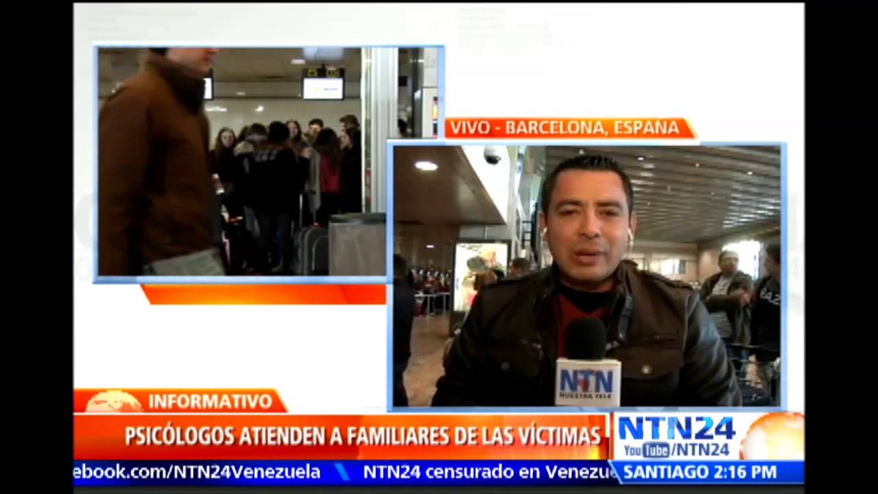 Familiares de víctimas del siniestro de Germanwings reciben atención psicológica en España