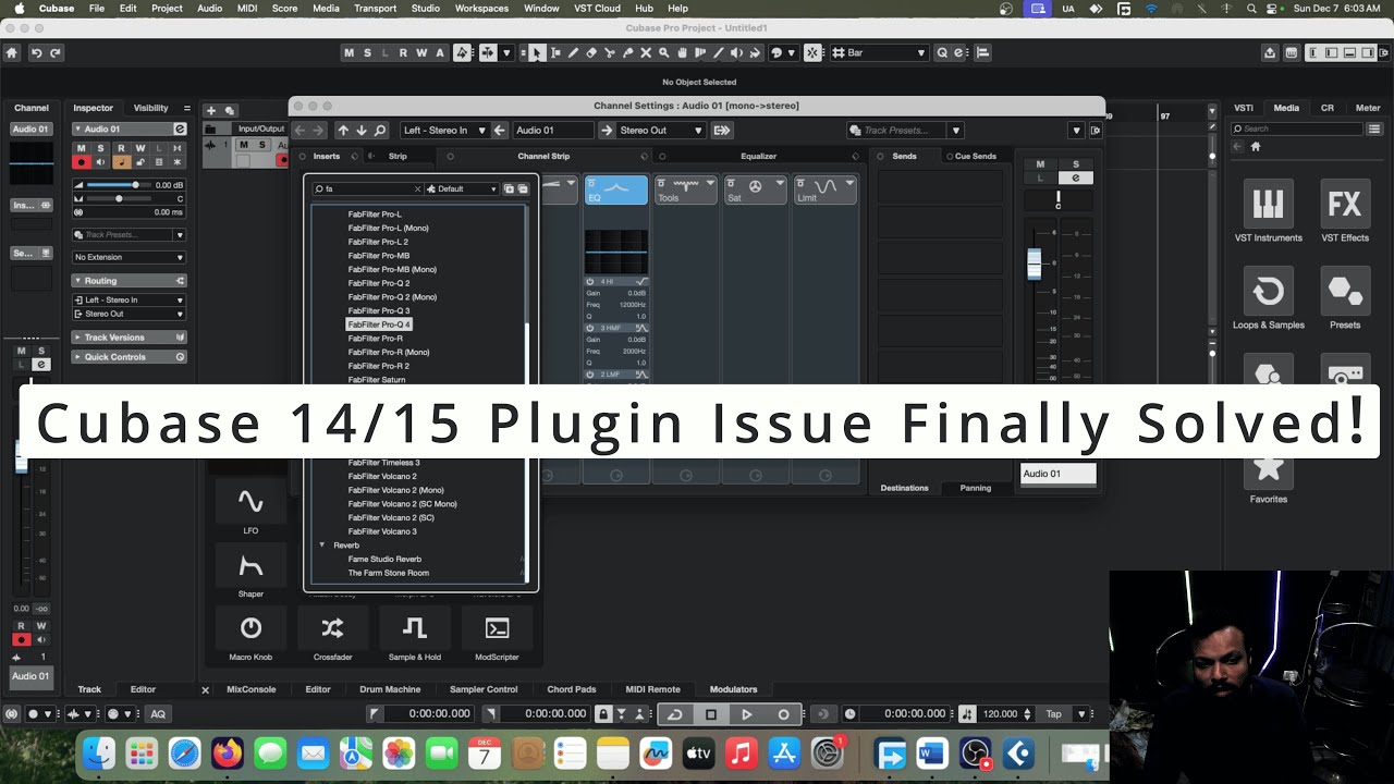 Cubase 15 Plugin Issue Solved!! New VST2 Area In VST Plug-in Manager Is The Answer!