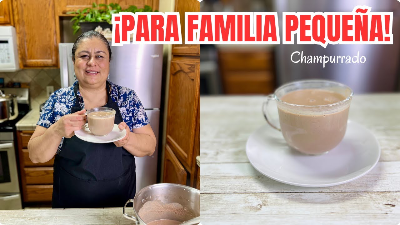 Champurrado Casero para pocas Personas | Fácil, Cremoso y Delicioso