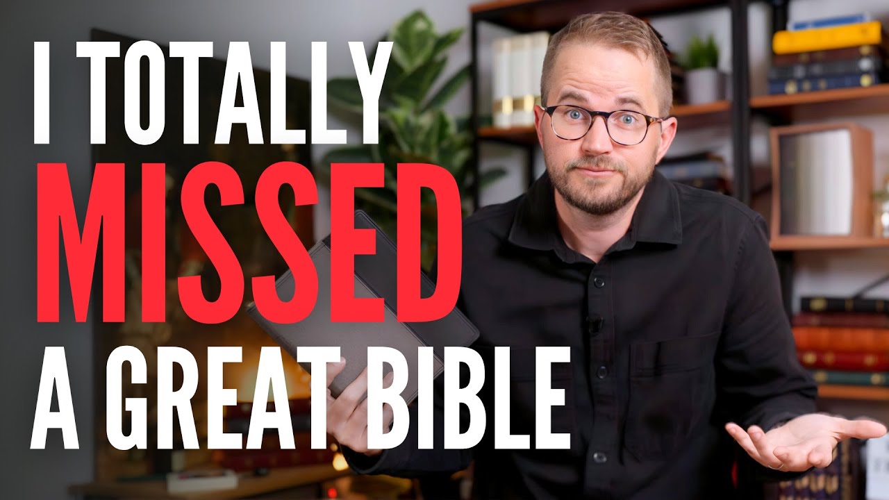 I Missed A Great Bible from Thomas Nelson... Let Me Show It To You Now