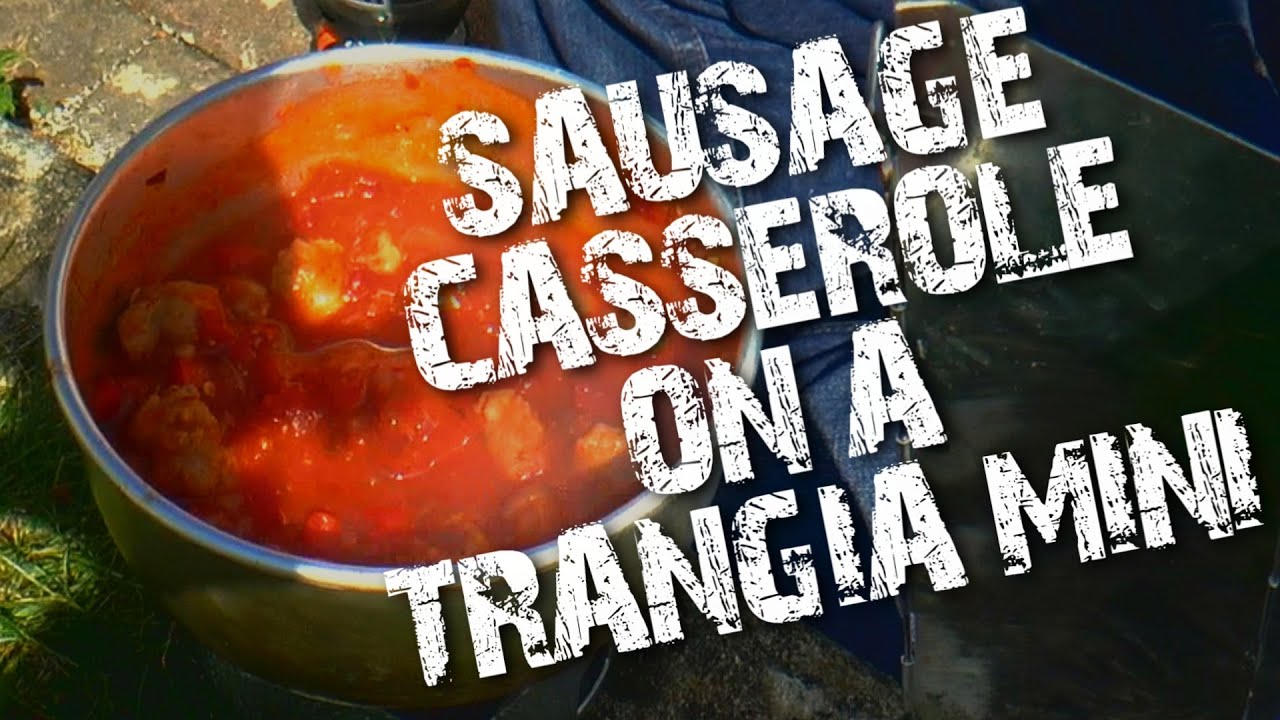 Запеканка с колбасками - TRANGIA CAMP COOKING + Лайфхак по приготовлению блюд в пакете для варки