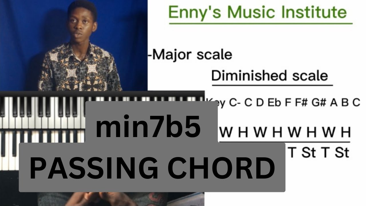 #4. How to use Half diminished Passing Chords