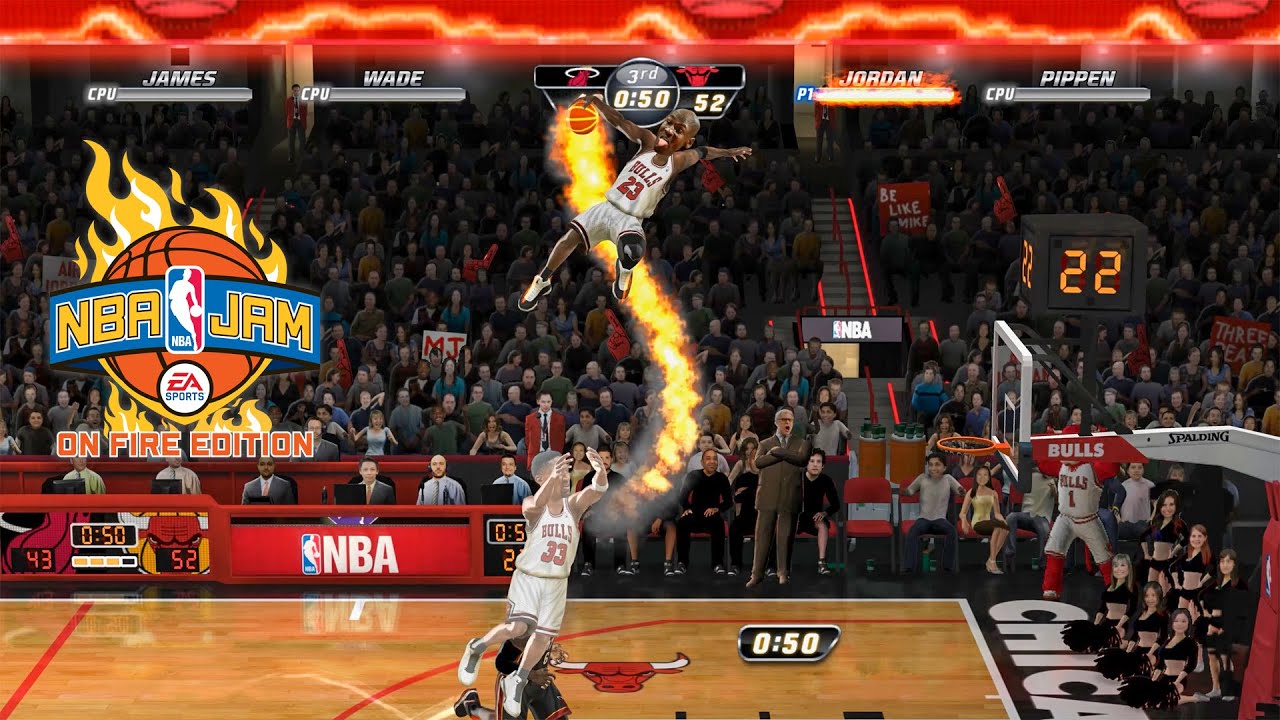 NBA JAM: Legends On Fire Edition | Lebron vs Jordan