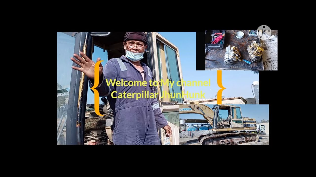 CAT 322C EXCAVATOR ENGINE LOW POWER ACCELERATION UP AND  DOWN, KEEP ON WATCHING SEE HOW.