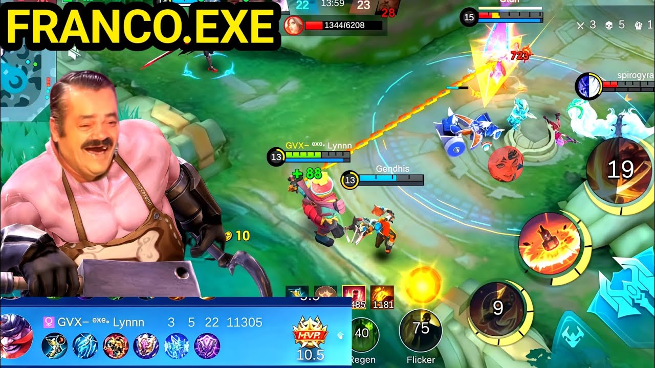 FRANCO.EXE || DETIK² PANCE UNINSTAL ML KETEMU FRANCO❗❗