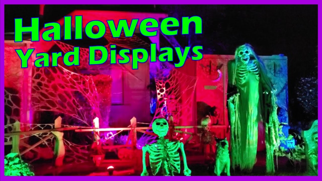 Outdoor Halloween Decorations Ideas - Yard Displays, Home Haunts, & Trick-or-Treating