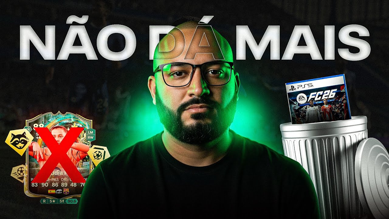 NÃO DÁ MAIS PRA JOGAR EAFC 26… ELE VIROU O PIOR JOGO DA FRANQUIA?