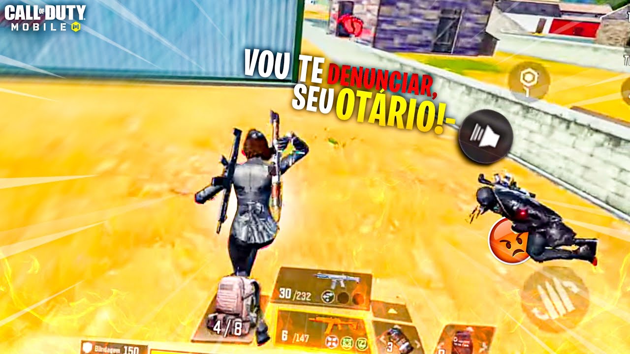 NÃO AGUENTOU E TILTOU DEMAIS! (ME XINGOU) - COD: MOBILE BATTLE ROYALE