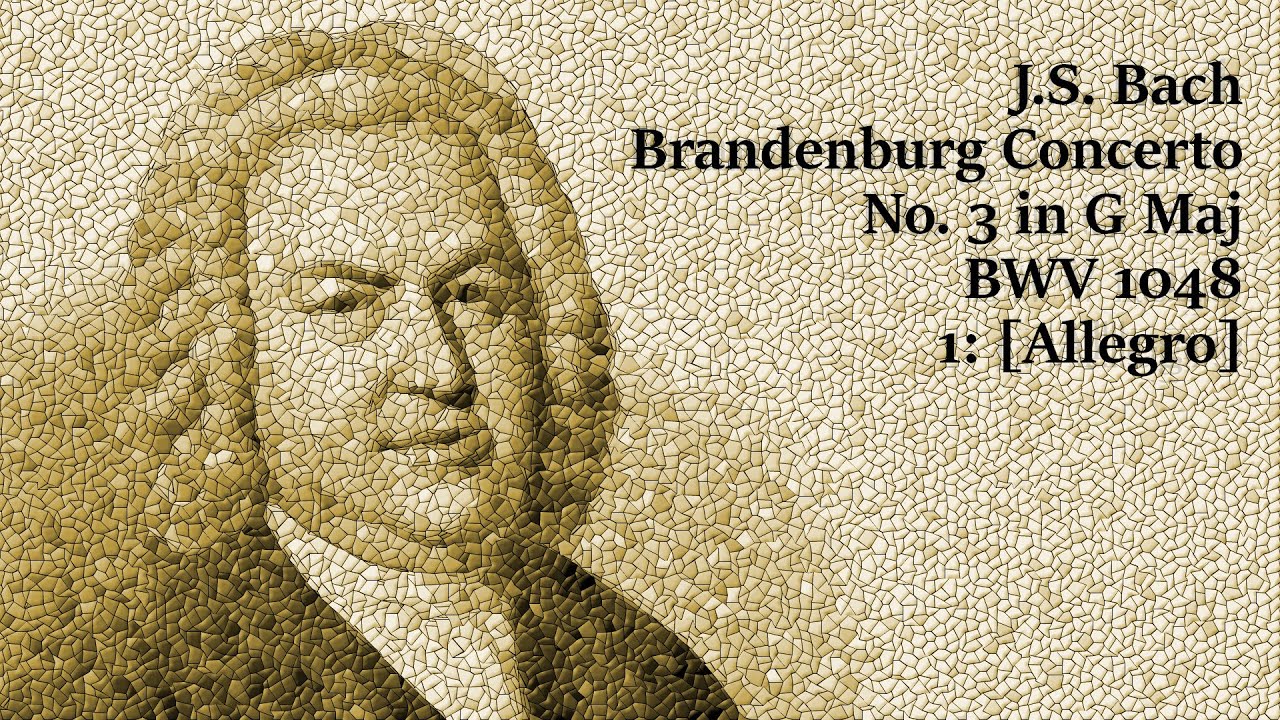J.S. Bach - Brandenburg Concerto No. 3 in G, BWV 1048 - 01: [Allegro] (Synthesized)