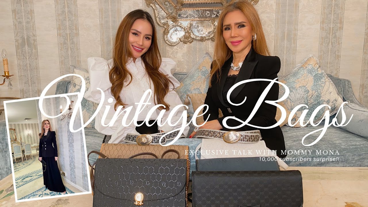 My special guest #1 คุณแม่มูนามาsurpriseทุกคน แบบexclusive พร้อมเปิดกรุกระเป๋า vintage อายุ 35 ปี ++