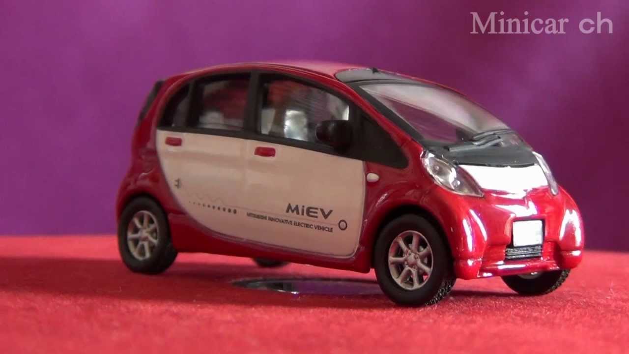 三菱 i-MIEV ダイキャストミニカー1/64 Diecast Model 童友社