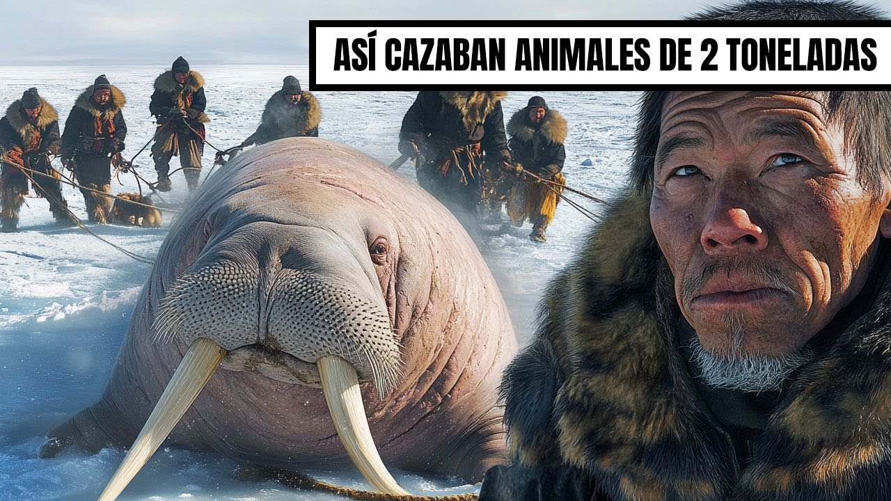 C&oacute;mo los cazadores inuit atrapan morsas de 1800 kilos en el &Aacute;rtico