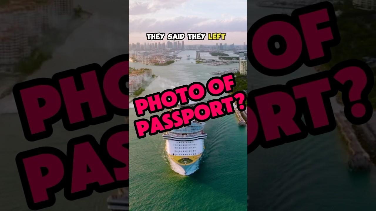 Cruise News: Passengers DENIED Boarding for Photo Of Passport!