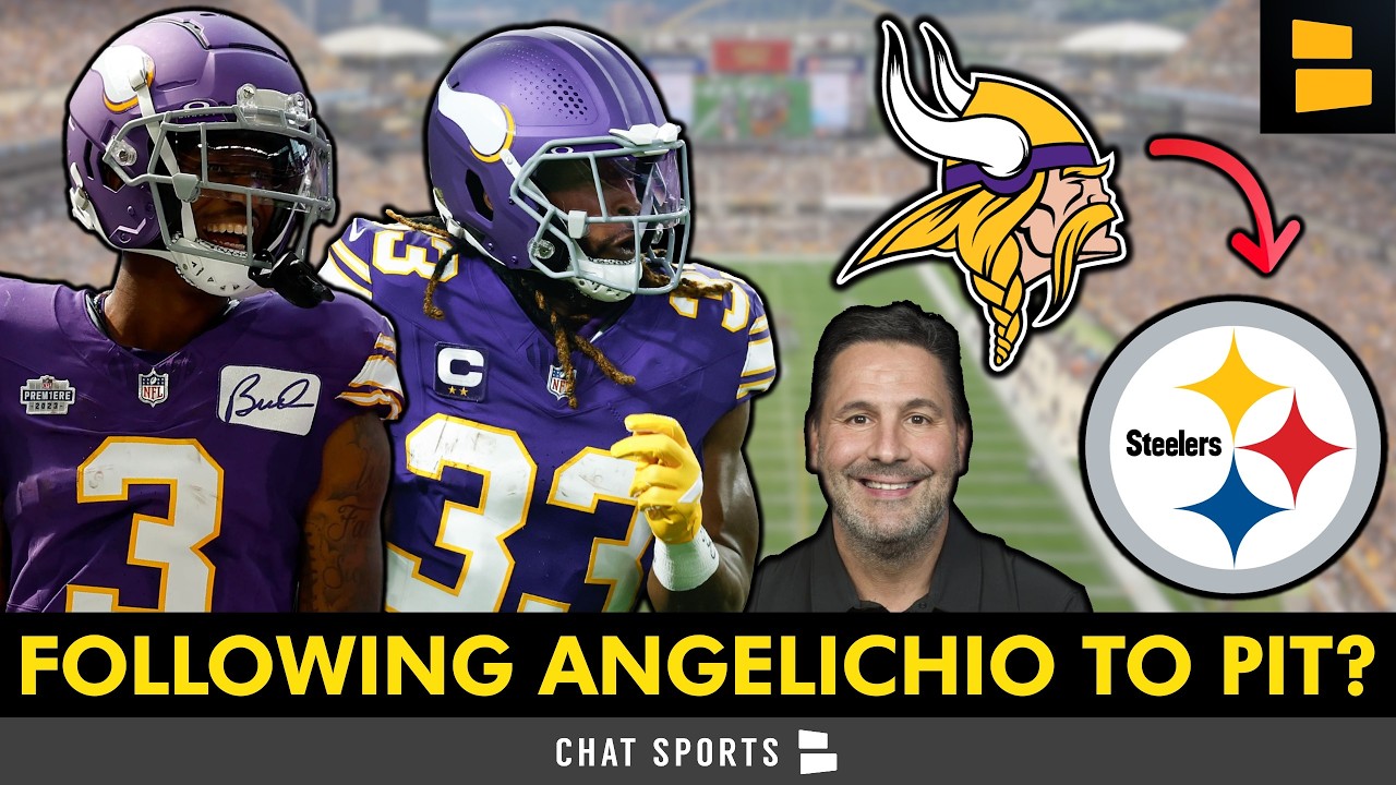 Steelers Rumors: 4 Vikings Offensive Players That Could FOLLOW Brian Angelichio To The Steelers