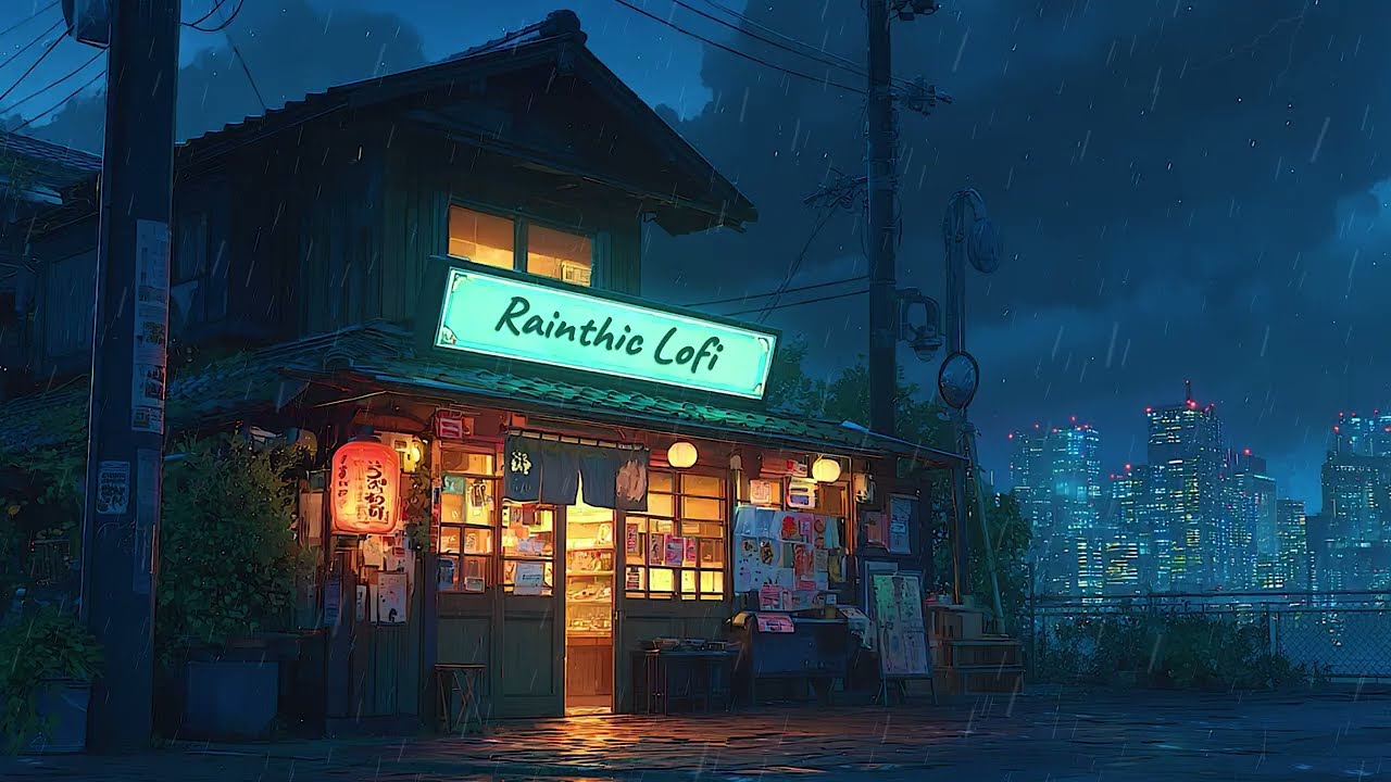 Neon Rain Over Shibuya” 🌧️ 80s Lofi Dreams From a Fading City