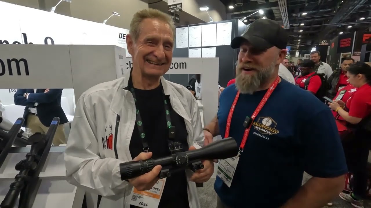 Shotshow 2024:  A March Scope With Built In Rings!?