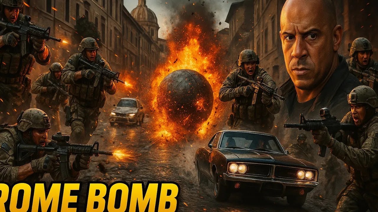 🔥  Fast X  The INSANE Rome Bomb Chase! Explosive Stunts & High Speed Action