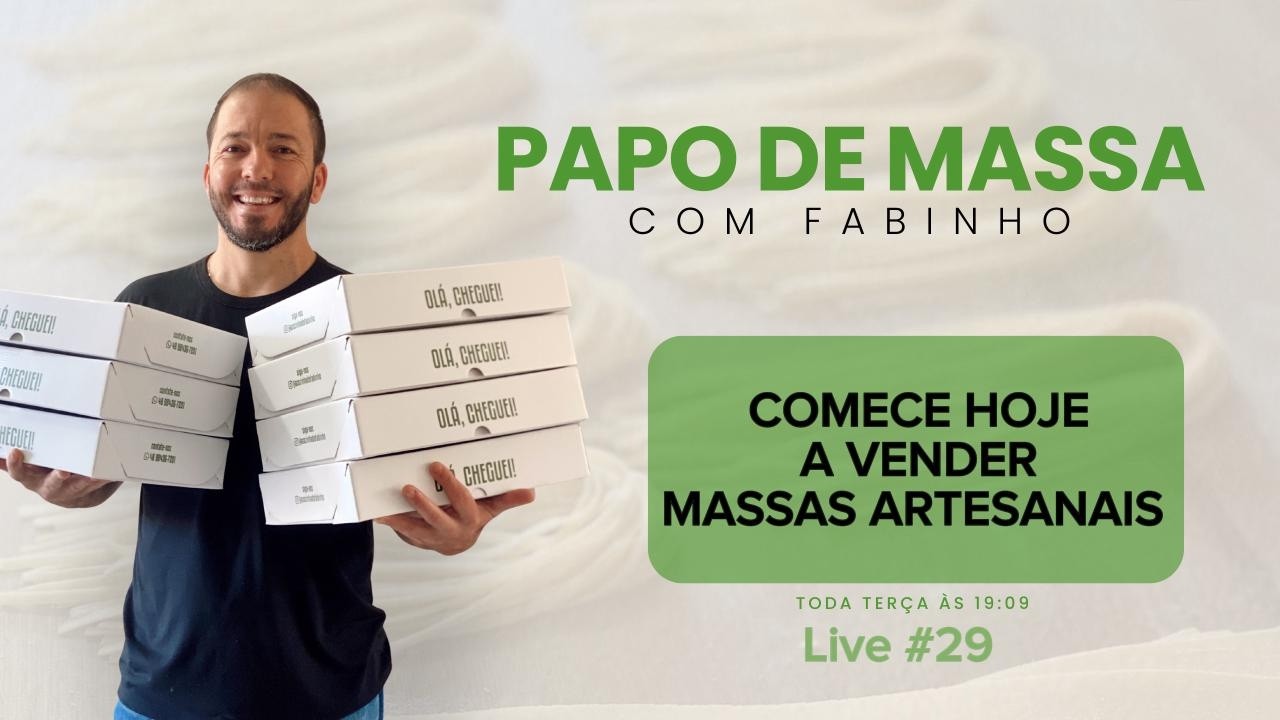 Começe Hoje a Vender Massas Artesanais