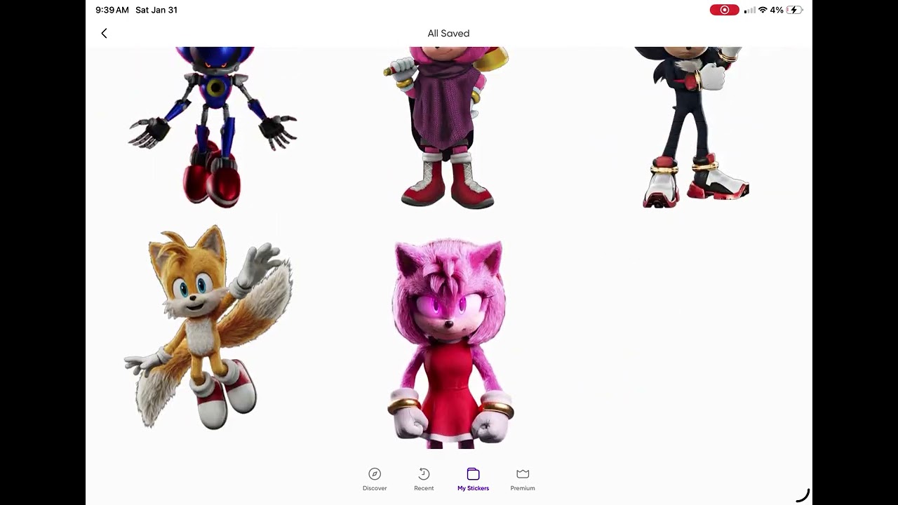 Sonic movie 4 valentines 