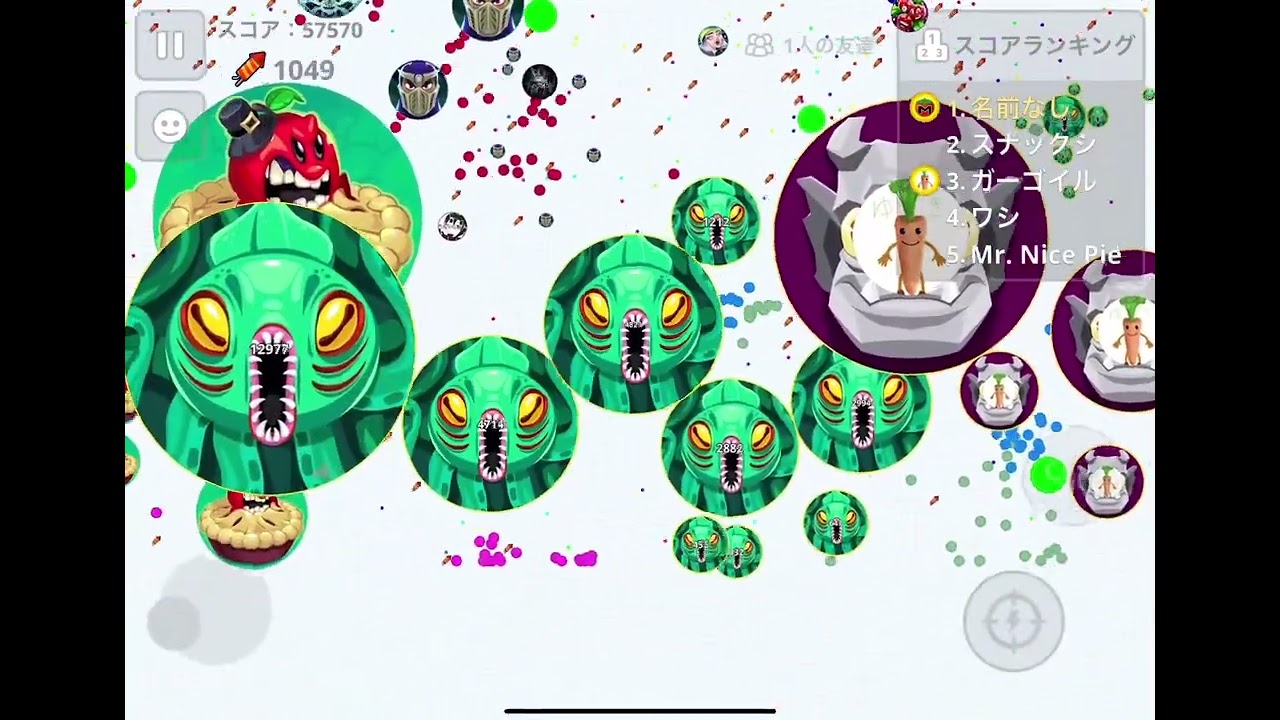 【agario mobile】1day clip