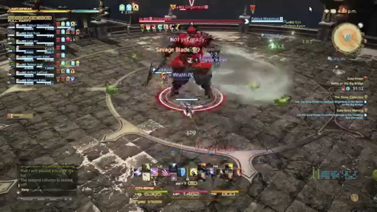 Final Fantasy XIV - Gilgamesh Full Fight