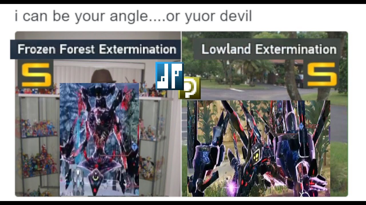 PSO2NGS Time Extension Quests - Lowlands + Frozen Forest Extermination S Rank Solo Gu/Fo