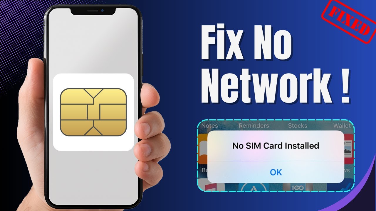 No SIM / No Network Coverage Problem Solved 2025 – Quick Fix Guide