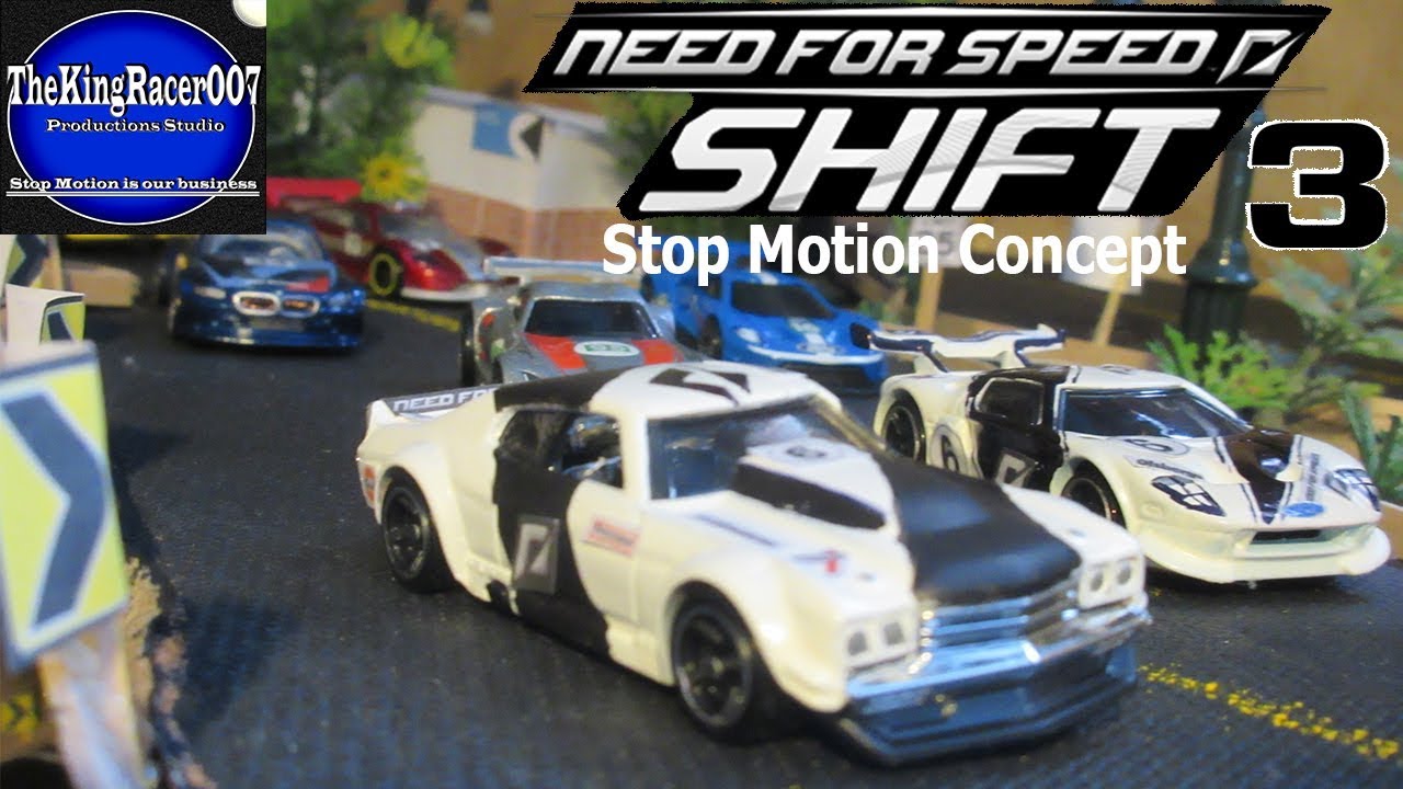 NFS Shift 3 - Official Trailer (stop motion)