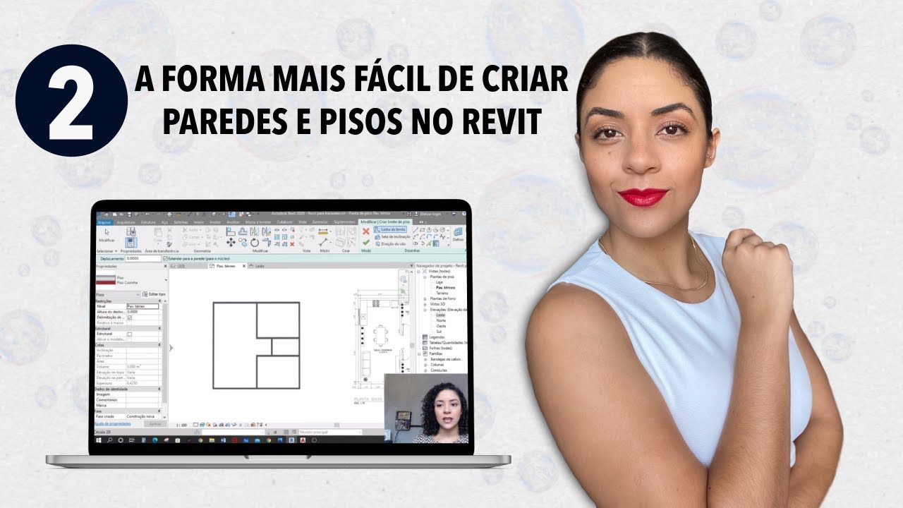 COMO CRIAR E CONFIGURAR PAREDES E PISOS NO REVIT