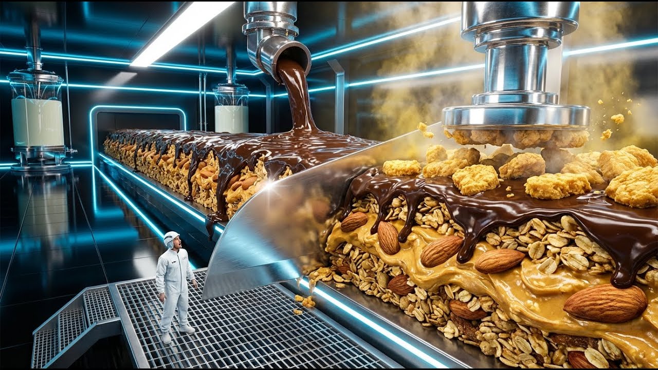 Inside a Protein Bar Factory | How High-Protein Bars Are Made at Scale