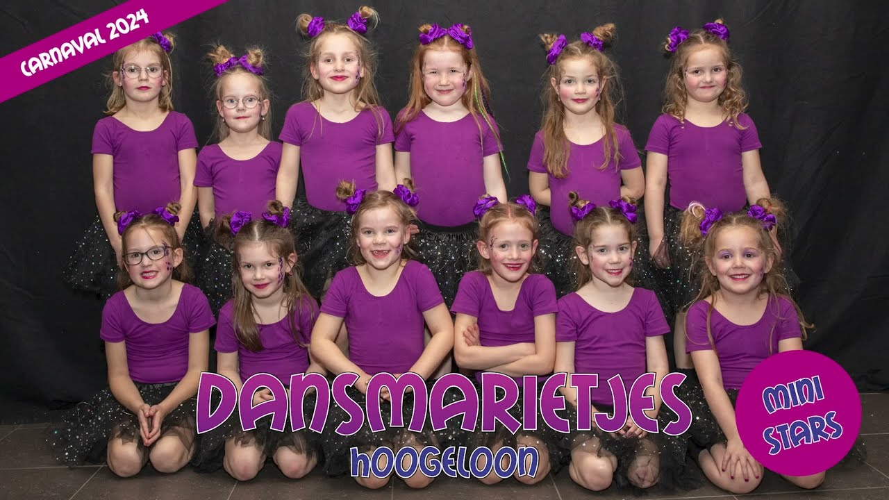 Dansmarietjes Hoogeloon 2024 Mini Stars